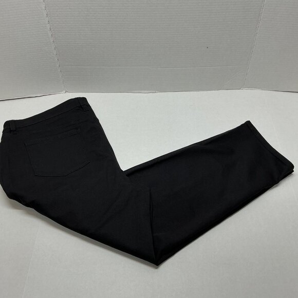 18WP JEANS Black NICE! Susan Graver Utility Jeans A343097 $72 - Picture 9 of 14